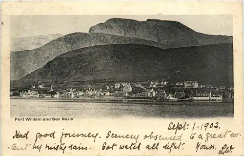 Fort William and Ben Nevis -258500
