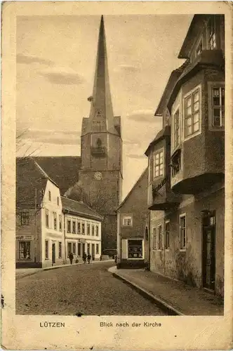 Lützen - Blick nach der Kirche -258664
