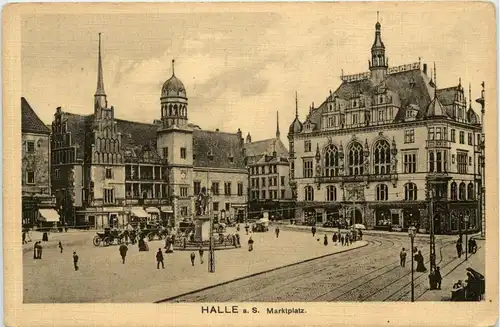 Halle - Marktplatz -259642