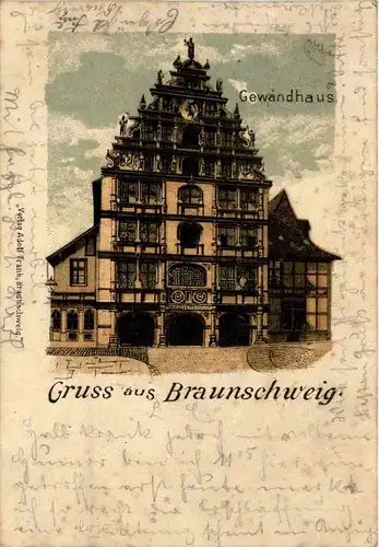 Gruss aus Braunschweig - Litho -258920