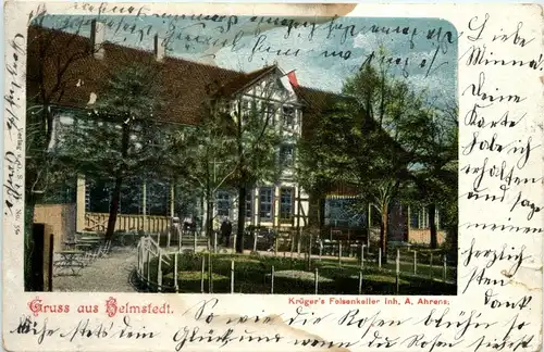 Gruss aus Helmstedt - Krügers Felsenkeller -258702