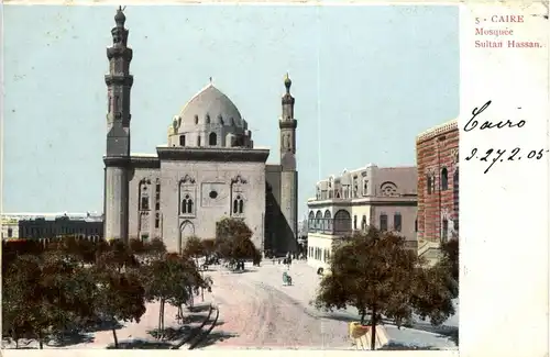 Caire - Mosquee Sultan Hassan -258396
