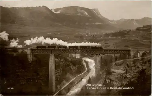 Vallorbe - Viaduc - eisenbahn -208986