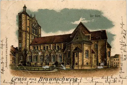 Gruss aus Braunschweig - Litho -259180