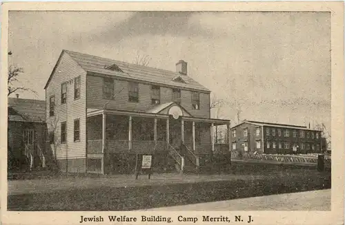 Jewish Welfare Building - Camp Merritt -260088
