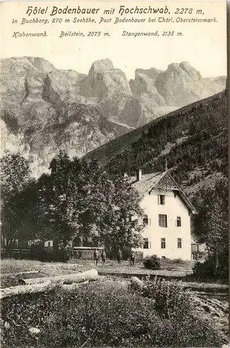 Buchberg/Steiermark - Hotel Bodenbauer mit Hochschwab -306584