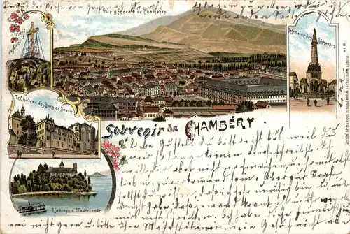 Souvenir de Chambery - Litho -260200