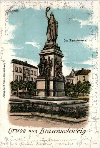 Gruss aus Braunschweig - Litho -259188