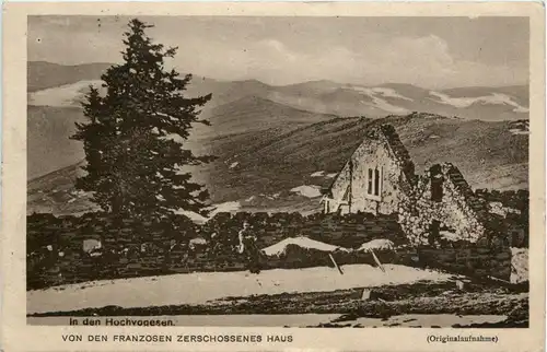 In den Hochvogesen - Feldpost -260326