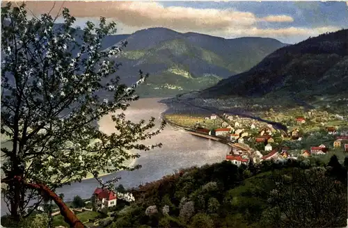 Das Elbtal bei Wannow -259486