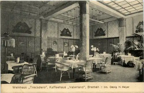 Bremen - Weinhaus Trocadero - Kaffeehaus Vaterland -259202