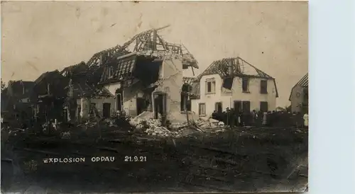Explosion Oppau 1921 -260228