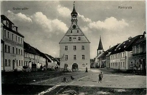 Grafenwöhr - Marktplatz -259224