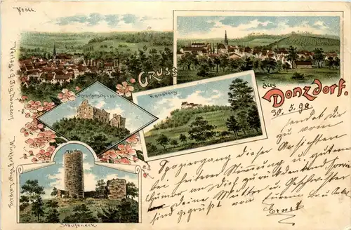 Gruss aus Donzdorf - Litho -260536