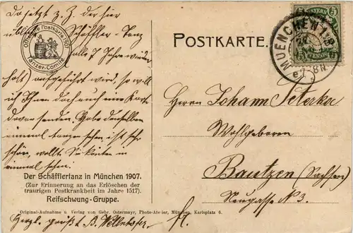 München - Schäfflertanz 1907 -260498