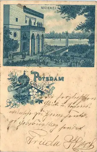 Gruss aus Potsdam - Litho -259206