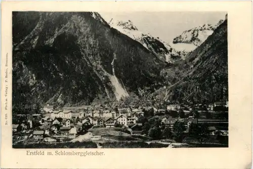 Erstfeld mit Schlossberggletscher -209912