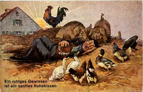 Humor - Ein ruhiges Gewissen -259980