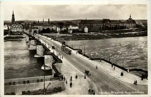 Dresden - Friedrich Augustbrücke -259658