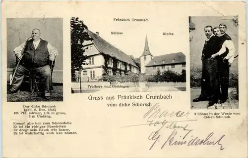 Gruss aus Fränkisch Crumbach -260420