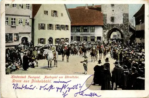 Gruss aus Dinkelsbühl - Kinderzech Festspiel -260484