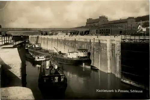 Kachletwerk bei Passau - Schleuse -260600