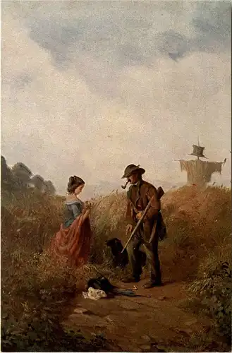 Künstlerkarte C. Spitzweg -261344