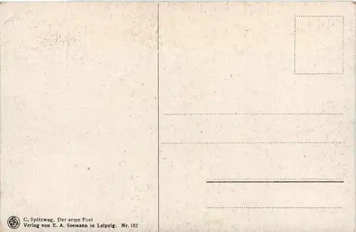 Künstlerkarte C. Spitzweg -261364