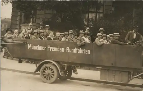 Münchner Fremden Rudfahrten - Bus -260596