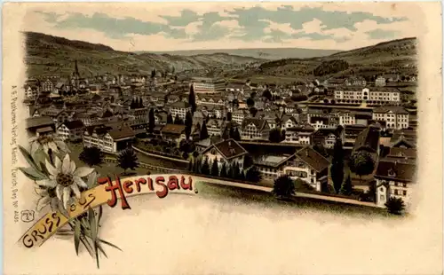 Gruss aus Herisau - Litho -210658