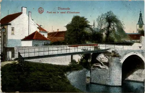 Dixmude - Pont sur le canal -260902