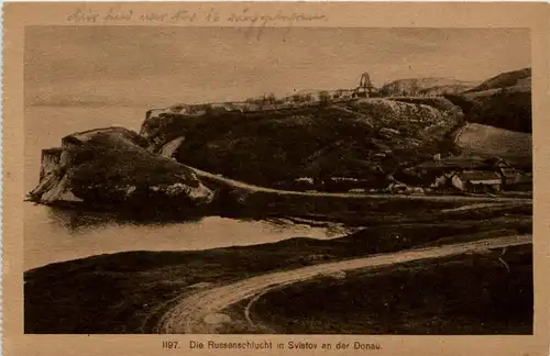 Die Russenschlacht in Svistov -261912