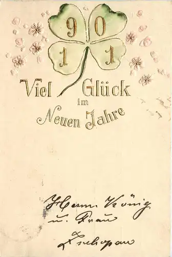 Neujahr - Jahreszahl 1911 -261748