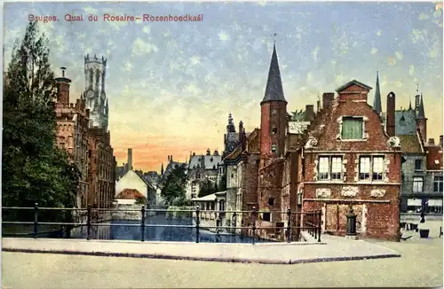 Bruges - Quai du Rosaire -261932