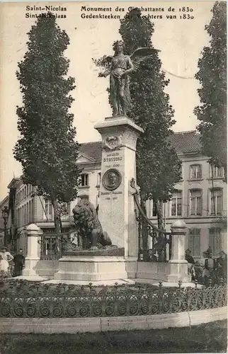 Saint Nicolas - Monument des Combattants de 1830 -260904