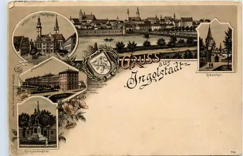 Gruss aus Ingolstadt - litho -260490