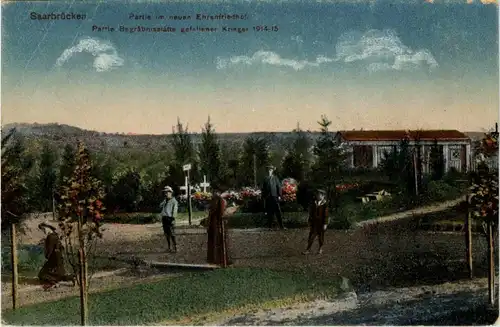 Saarbrücken - Partie im neuen Ehrenfriedhof -259672