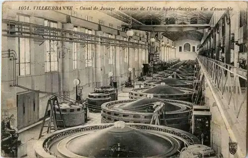 Villeurbanne - Hydro electrique -87258