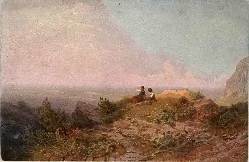 Künstlerkarte C. Spitzweg -261310