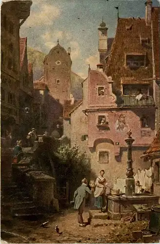 Künstlerkarte C. Spitzweg -261350