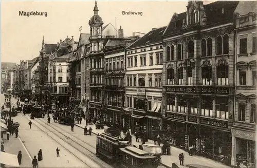 Magdeburg - Breiteweg - Strassenbahn -261066