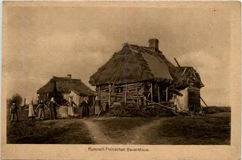 Russisches Polnisches Bauernhaus - Feldpost -260696