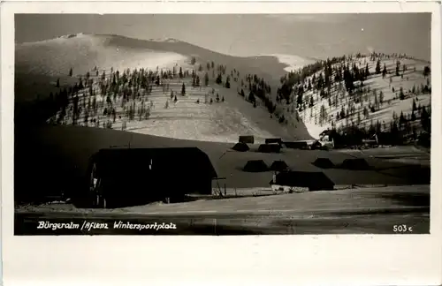 Aflenz/Steiermark - Bürgeralm - Wintersportplatz -306890