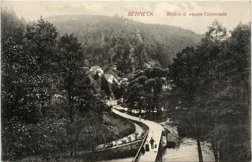 Berneck - Blick von der neuen Colonnade -261586