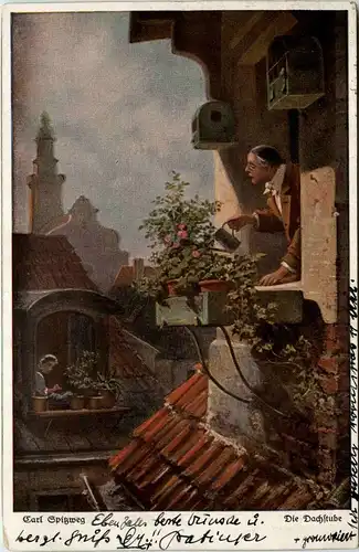 Künstlerkarte C. Spitzweg -261292