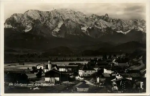 Wallgau mit Wetterstein -261614