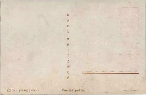 Künstlerkarte C. Spitzweg -261354