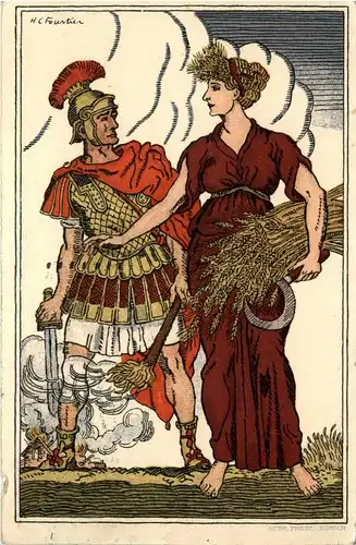 Bundesgeier Postkarte 1916 -261374