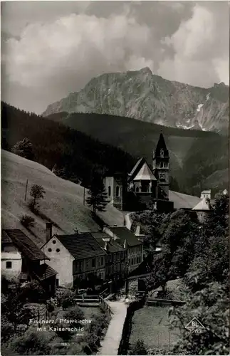 Eisenerz/Steiermark - Pfarrkirche mit Kaiserschild -307462