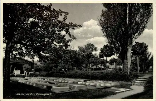 Diez an der Lahn - Wasserbad im Damenpark -261976